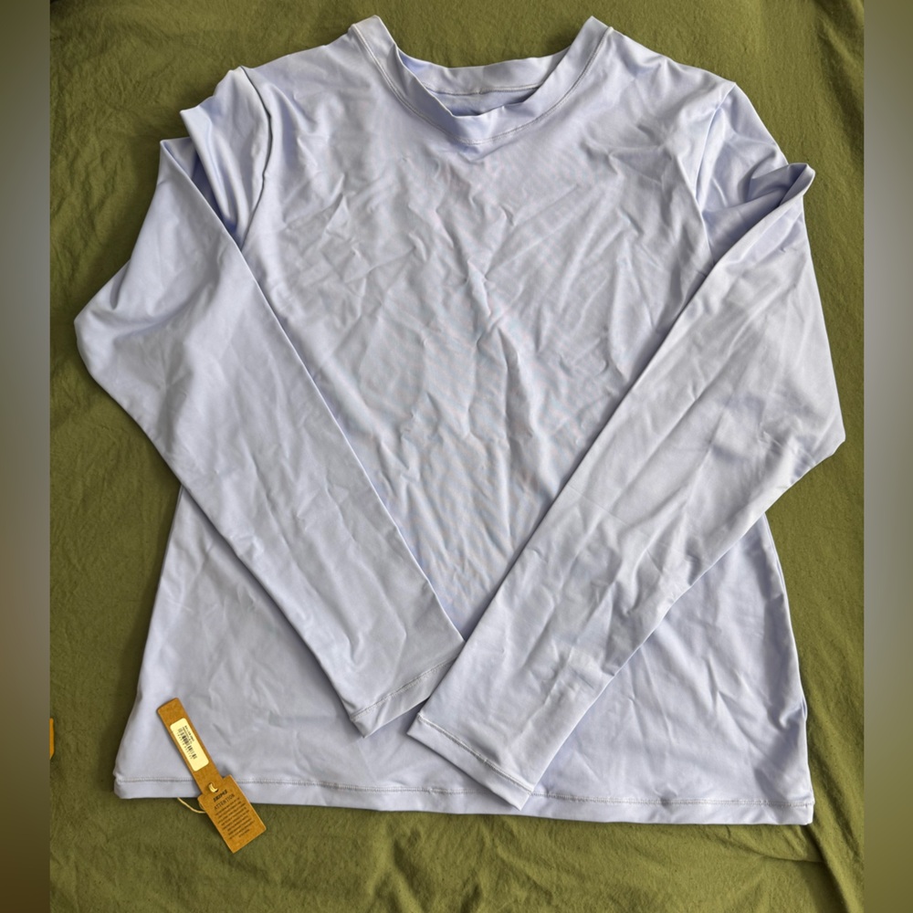 SKIMS SWIM LONG-SLEEVE TOP
